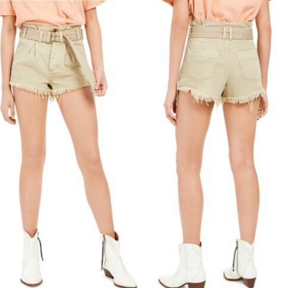 NEW $98 Free People See You Sometime Cut Off Short - Picture 2 of 16